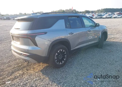 2025 Chevrolet Traverse Awd Z71 from USA, damaged, VIN 1GNEVJRSXSJ235561